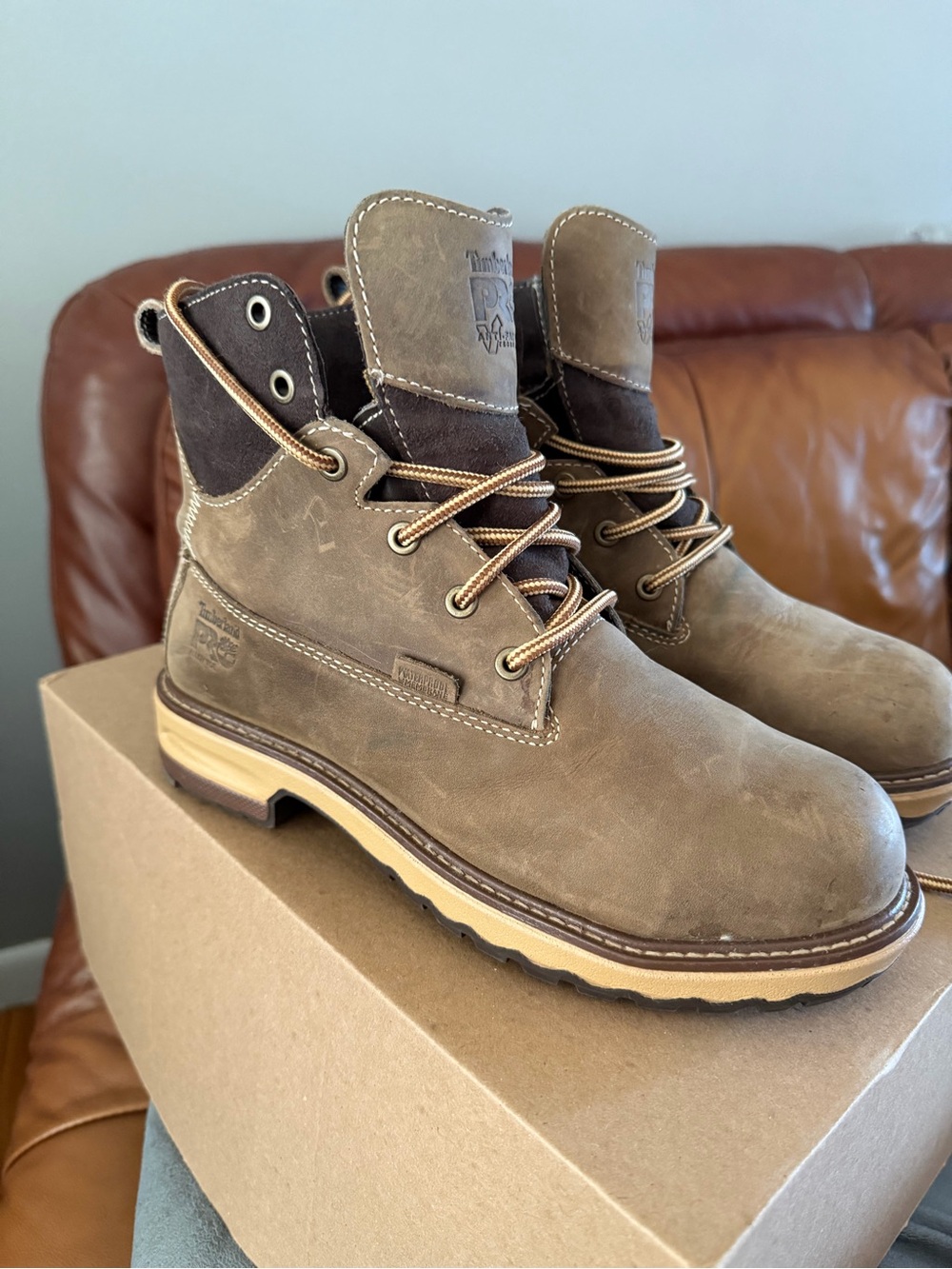 Timberland PRO Women’s Brown Work Boots Size 7